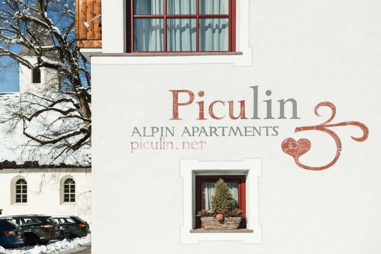 Piculin Alpin Apartments San Martino in Badia Exterior photo